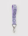 Logo Keychain - Lilac Happy